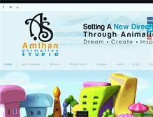 Tablet Screenshot of amihanstudios.com